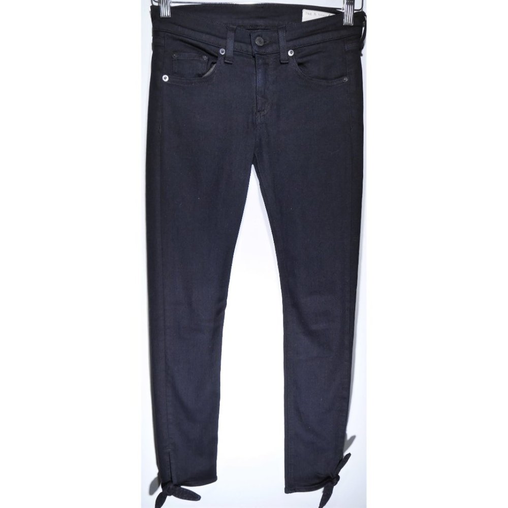 Rag & Bone Stevie Capri - Cropped Skinny in Coal